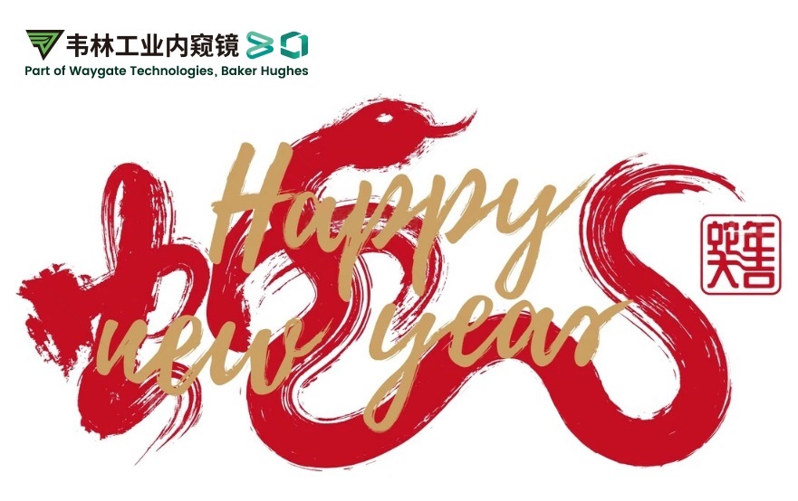 韋林公司祝您：蛇年大吉,福滿乾坤！